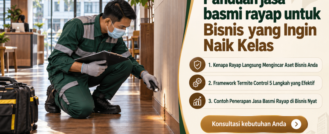 Panduan jasa basmi rayap untuk Bisnis yang Ingin Naik Kelas