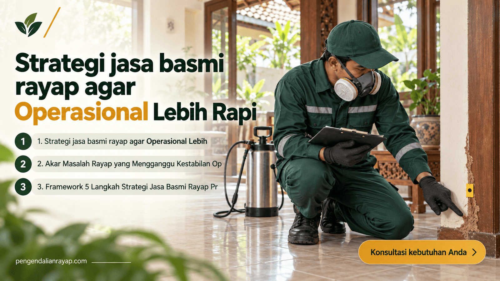 jasa anti rayap - Strategi jasa basmi rayap agar Operasional Lebih Rapi